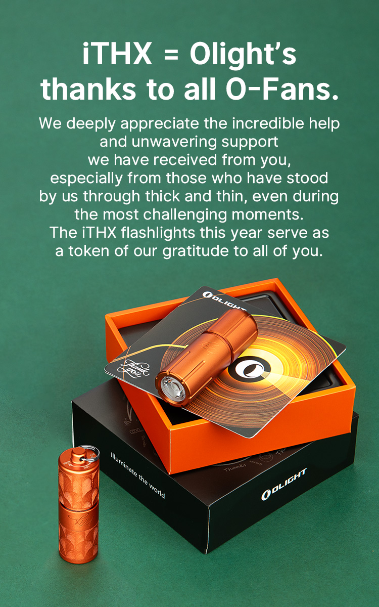 Olight iTHX (シルバー＆オレンジ)他オーライトアイテム等5個セット Olight iTHX (シルバー＆オレンジ)他オーライトアイテム等5個セット
