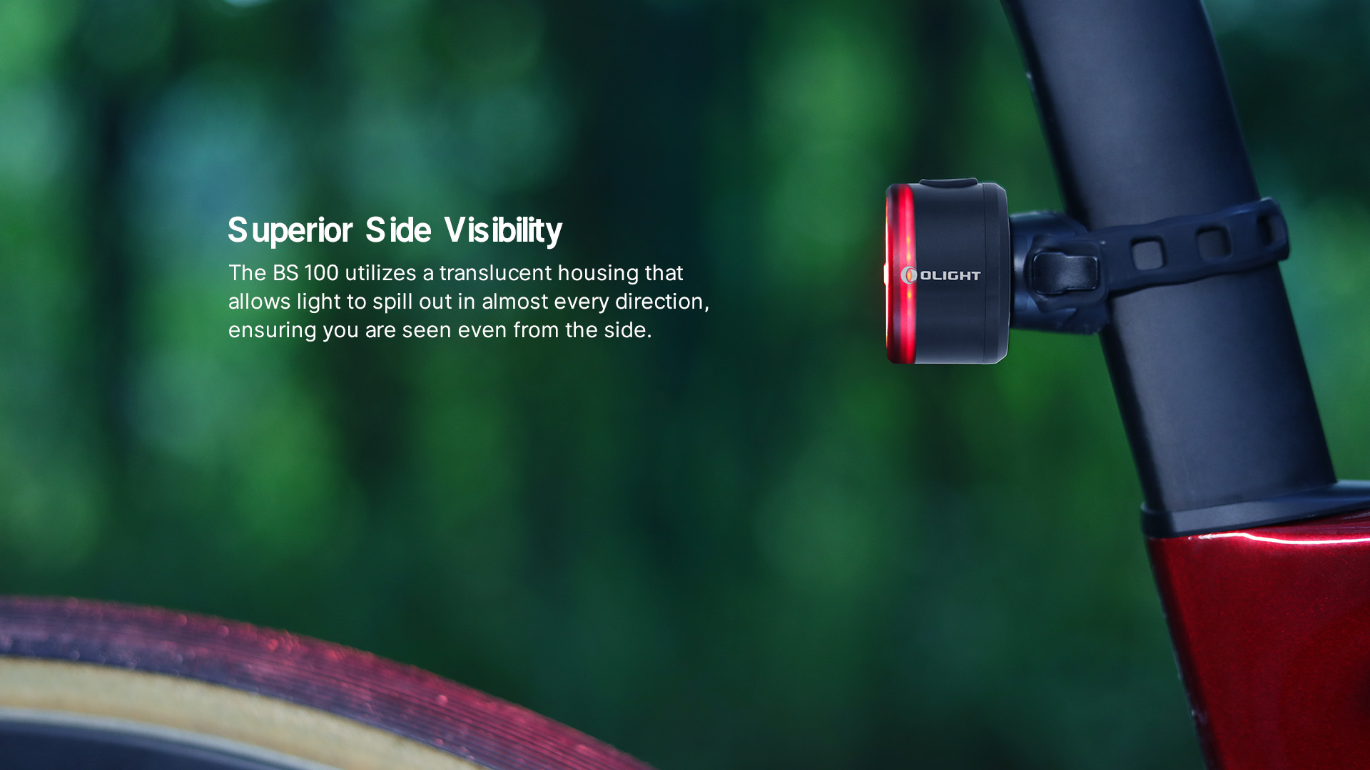 Olight BS 100 Led Road Bike Light Olight Australia Official