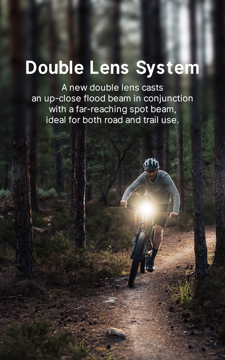 Olight RN 2000 USB-C Rechargeable Bike Front Light - Olight Australia