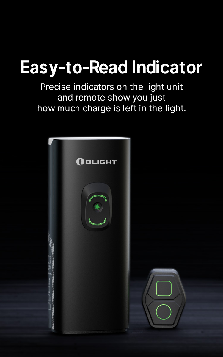 Olight RN 2000 USB-C Rechargeable Bike Front Light - Olight Australia