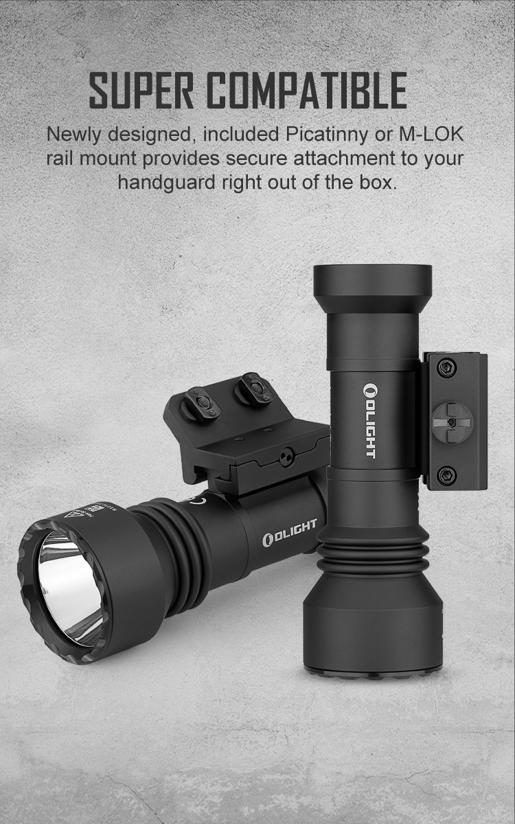 Olight Rail Mount Light | Tactical Flashlights - Olight Australia