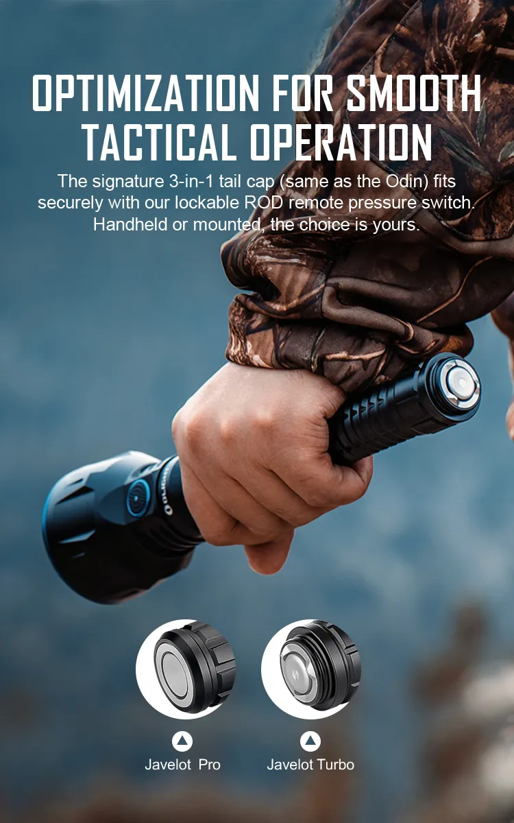 Olight Javelot Turbo High Lumen Hunting Torch - Olight Australia