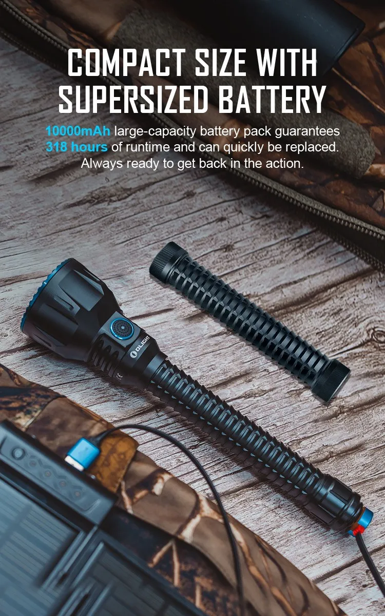 Olight Javelot Turbo High Lumen Hunting Torch - Olight Australia