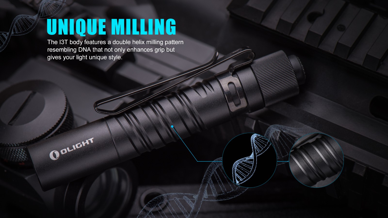 Olight i3T EOS 180 Lumens AAA LED Torch Compact Portable EDC Gear
