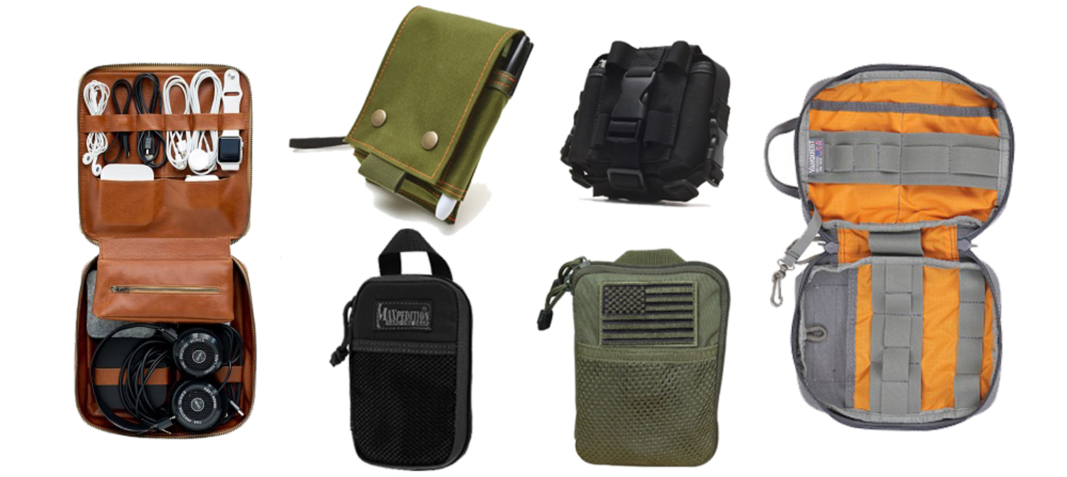 Versatile Gadget Pouch Attaches to any M.O.L.L.E. compatible system Life  Time Warranty