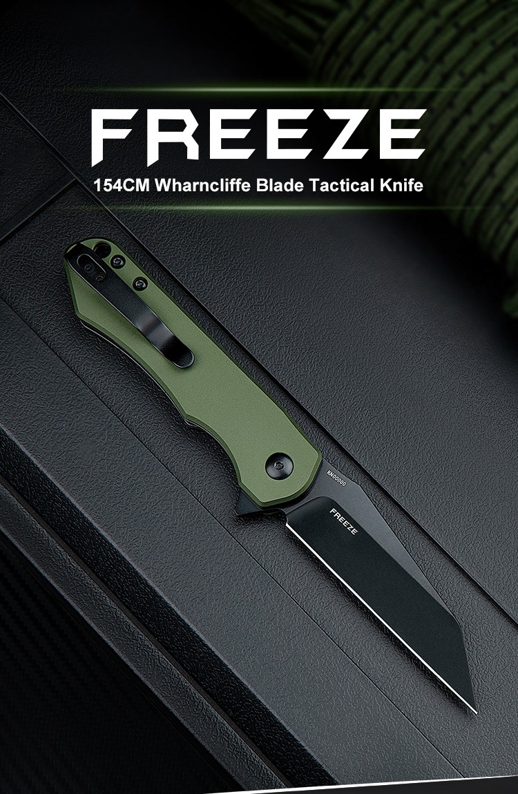 Olight Freeze OD Green Tactical Folding Knife - Olight Australia