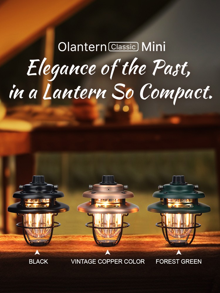 Olantern Classic Mini - Rechargeable LED Camping Lantern - Olight